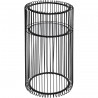 Table d'appoint Wire noire 70cm Kare Design