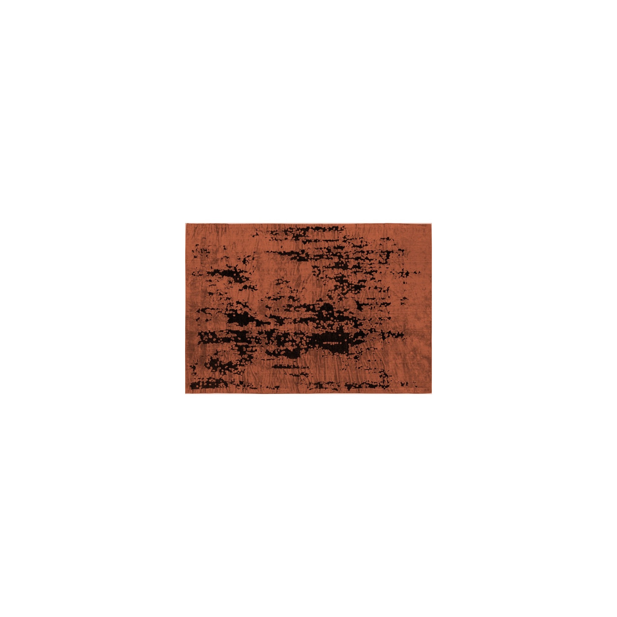 Échantillon de tissu Silja rouge et noir 20x20cm Kare Design