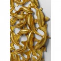 Déco murale carpes koï dorées XL 160cm Kare Design