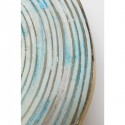 Plat Melia bleu 37cm Kare Design