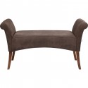 Banc Motley velours chocolat Kare Design