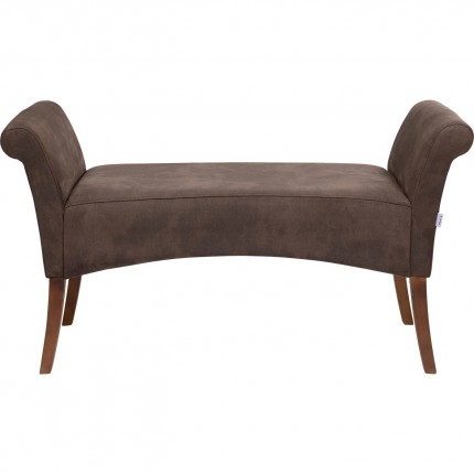 Banc Motley velours chocolat Kare Design