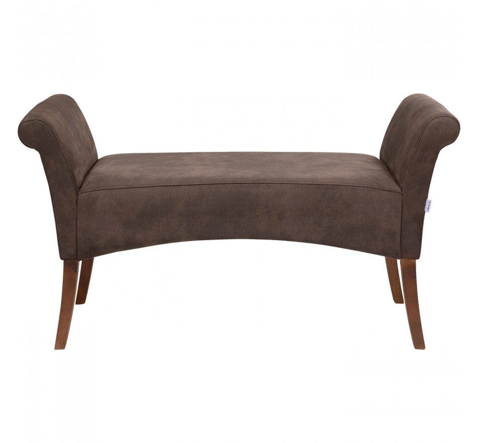 Banc Motley velours chocolat Kare Design