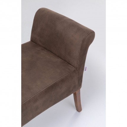 Banc Motley velours chocolat Kare Design