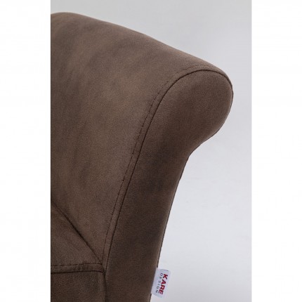 Banc Motley velours chocolat Kare Design
