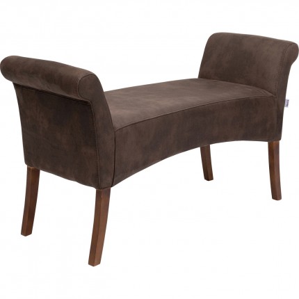 Banc Motley velours chocolat Kare Design