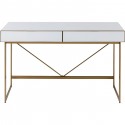 Bureau Soran doré 120x50cm Kare Design