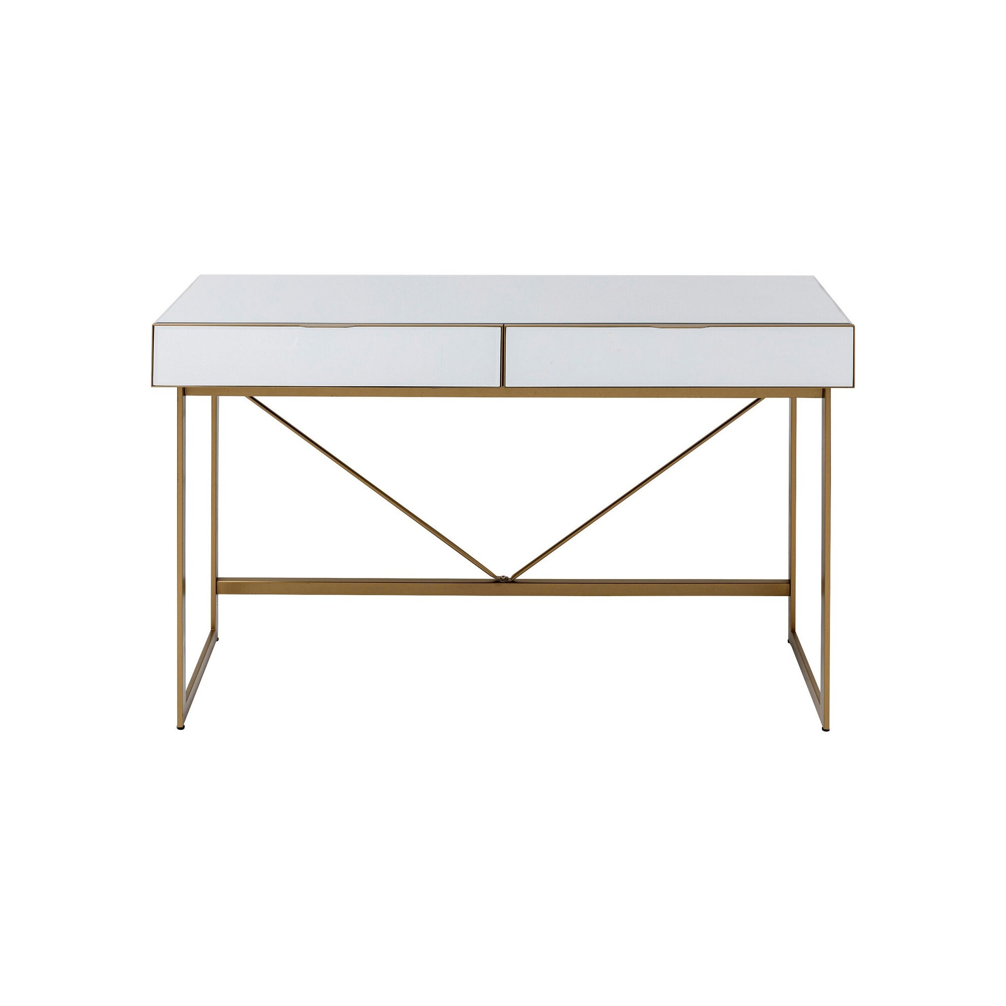 Bureau Soran doré 120x50cm Kare Design