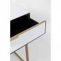 Bureau Soran doré 120x50cm Kare Design