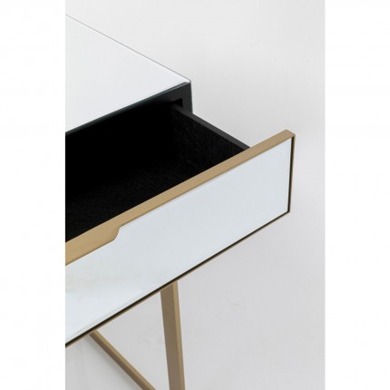 Bureau Soran 120x50cm doré Kare Design