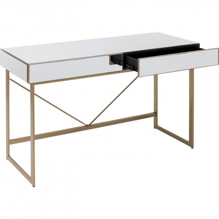 Bureau Soran 120x50cm doré Kare Design