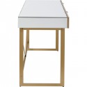 Bureau Soran doré 120x50cm Kare Design