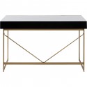 Bureau Soran doré 120x50cm Kare Design