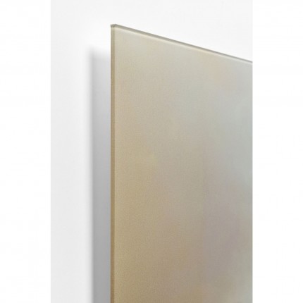 Tableau en verre éléphant équilibriste 150x100cm Kare Design