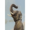 Tableau en verre éléphant équilibriste 150x100cm Kare Design