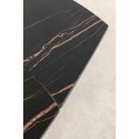 Table à rallonges Twist 180x90cm noire Kare Design