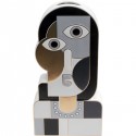 Vase femme abstraite gris 43cm Kare Design