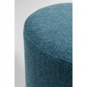 Tabouret Cherry Lina bleu et chrome Kare Design