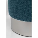 Tabouret Cherry Lina bleu et chrome Kare Design