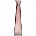 Vase Piramide rose 55cm Kare Design