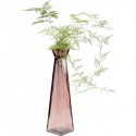 Vase Piramide rose 55cm Kare Design