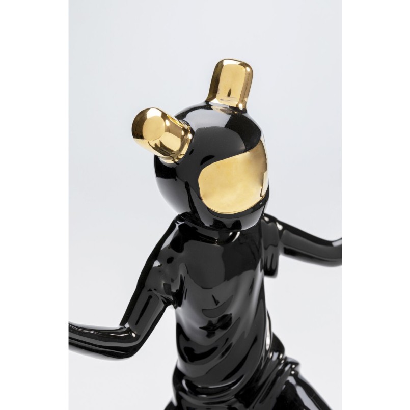 Figurine décorative Skating Astronaut noir