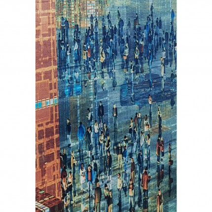 Tableau en verre ville futuriste 150x100cm Kare Design