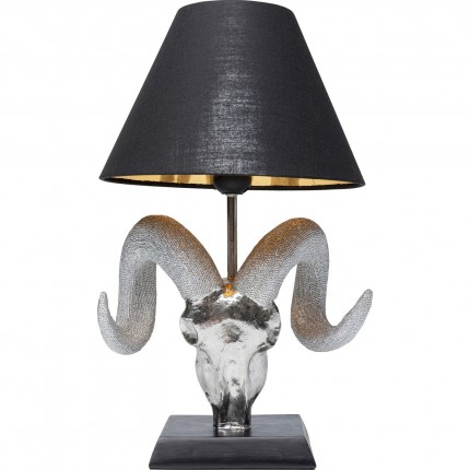 Lampe bouc argenté Kare Design