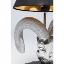 Lampe bouc argenté Kare Design
