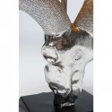 Lampe bouc argenté Kare Design