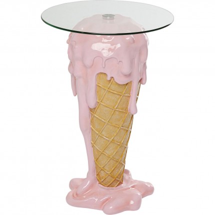 Table d'appoint glace 48cm Kare Design