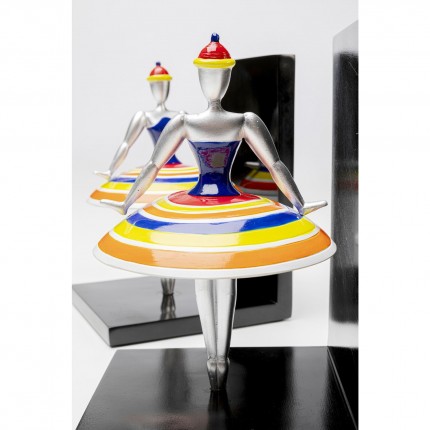 Serre-livres ballerines rayures set de 2 Kare Design