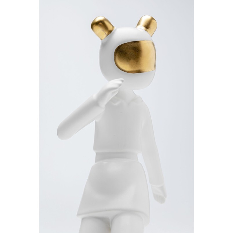 Figurine décorative Skating Astronaut blanc
