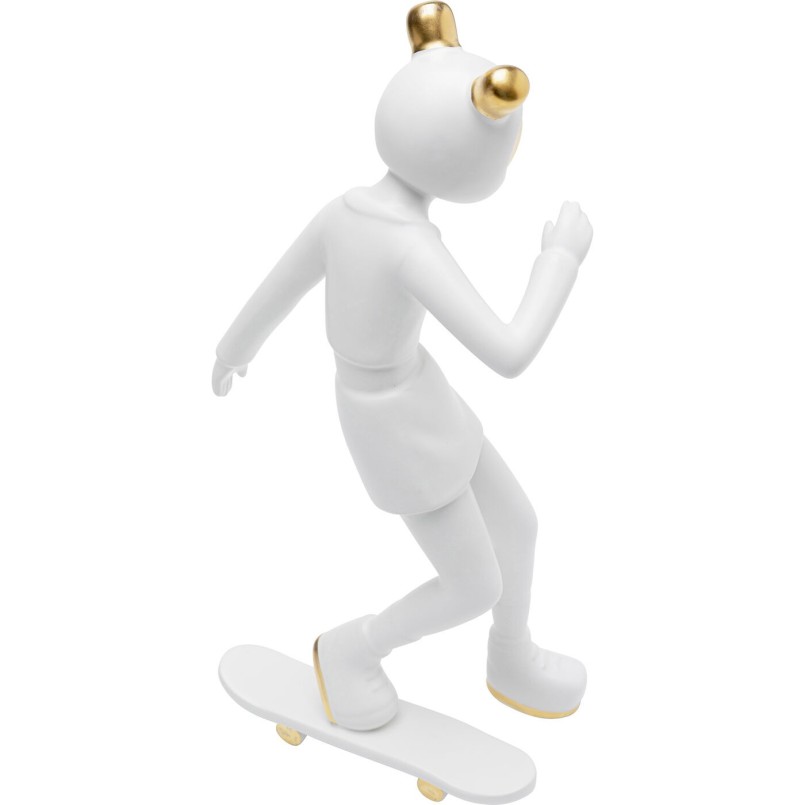 Déco astronaute skate blanc Kare Design
