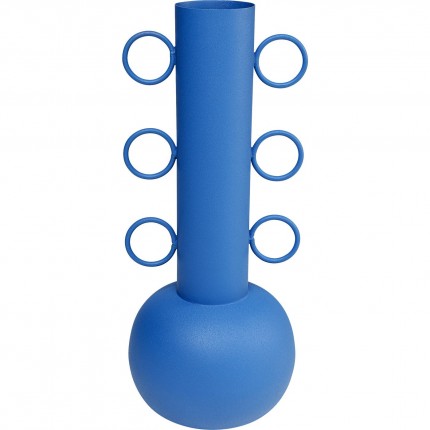Vase Curly bleu 53cm Kare Design 