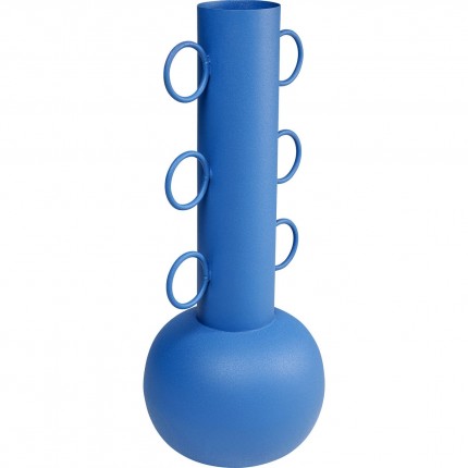 Vase Curly bleu 53cm Kare Design