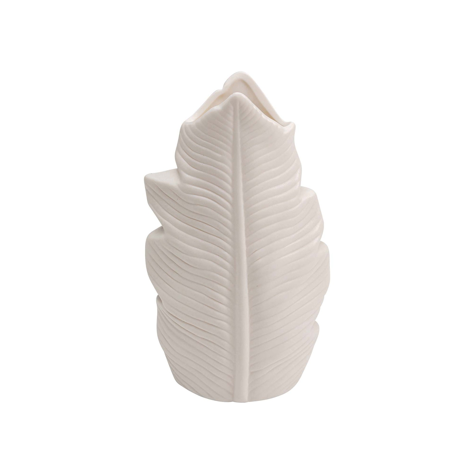 Vase Foglia blanc 20cm Kare Design