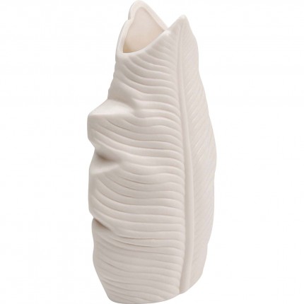 Vase Foglia blanc 20cm Kare Design