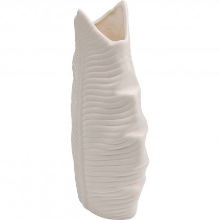 Vase Foglia blanc 20cm Kare Design