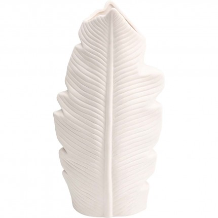 Vase Foglia blanc 29cm Kare Design