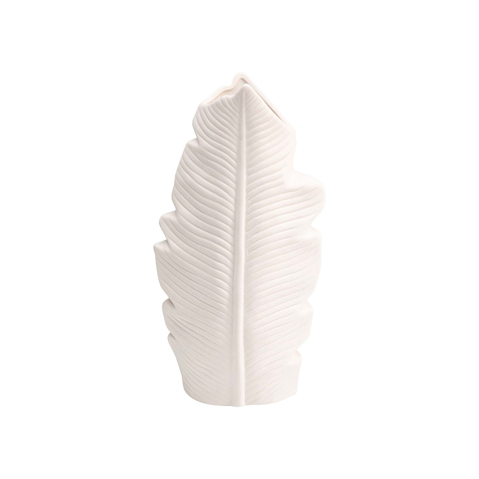 Vase Foglia blanc 29cm Kare Design