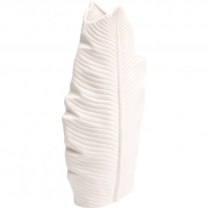 Vase Foglia blanc 29cm Kare Design