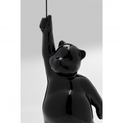 Déco ours noir ballon Kare Design