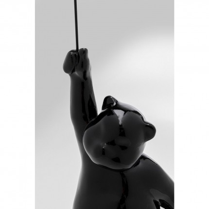 Déco ours noir ballon Kare Design