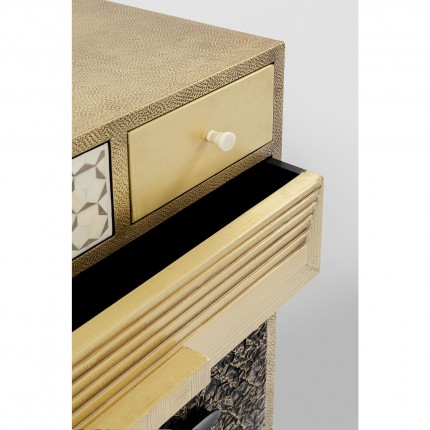 Chiffonnier Chalet doré Kare Design