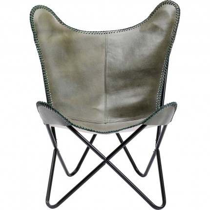Fauteuil California kaki Kare Design