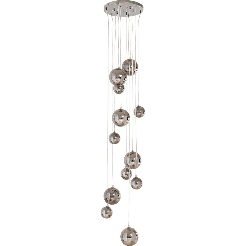 Suspension Symphony chromée Kare Design