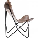 Fauteuil California marron foncé Kare Design