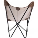 Fauteuil California marron foncé Kare Design