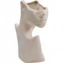 Vase Body Art blanc 18cm Kare Design